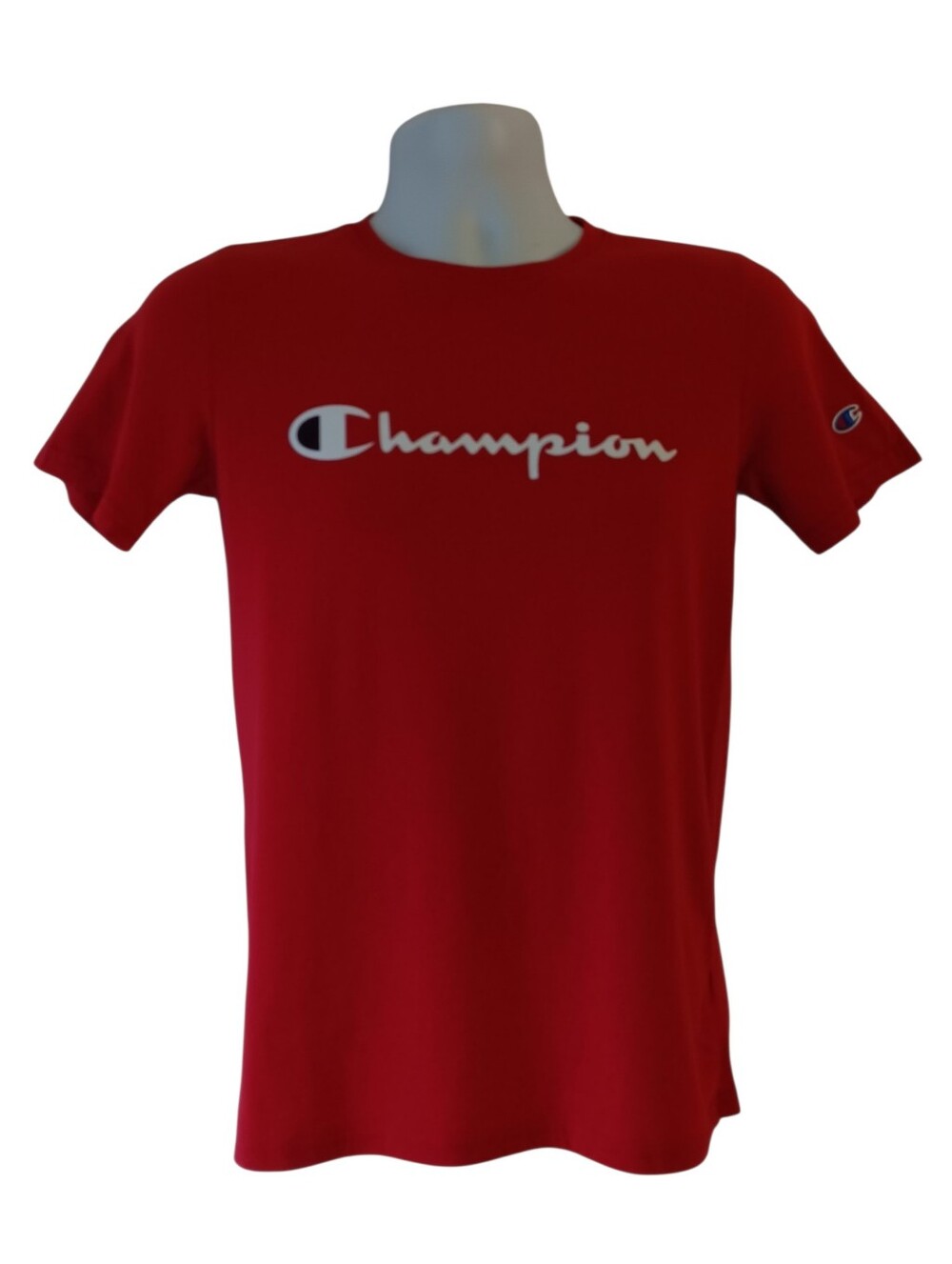 Champion boys red short sleeve activewear t-shirt size XL